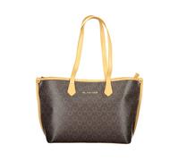 Mario Valentino Marrone Polyurethane Women's Shoulder Bag