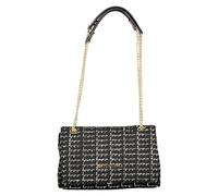 Mario Valentino Nero Polyurethane Women Shoulder Bag