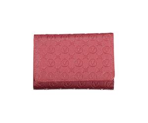 Mario Valentino Rosso Polyurethane Women Wallet