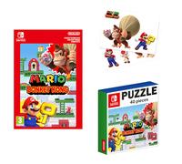Mario vs. Donkey Kong + puzzle + set di 3 adesivi
