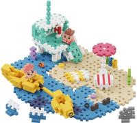 Marioinex 903155 Blocchi di costruzione Mini Waffle City Beach 148 Pezzi 2 Figure