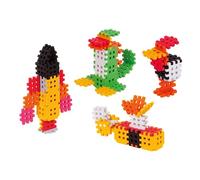 Marioinex Midi Waffle Set di 150 pezzi - Blocchi da costruzione in schiuma per bambini - Giocattoli da costruzione per bambini - Mattoncini grandi - Giocattoli Montessori