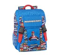 MARIOKART Zaino Estensibile Standard, Blu, Taglia Unica