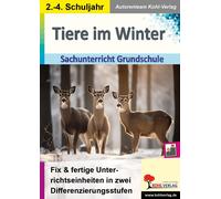 Marion Brugger Tiere im Winter - Sachuntericht Grundschule: Vielseit (Tascabile)
