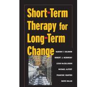 Marion F. Solomon Leigh McCullough Michael Alpe Short-term Therapy (Tascabile)