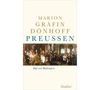Marion Gräfin Dönhoff Preußen - Maß und Maßlosigkeit (Copertina rigida)