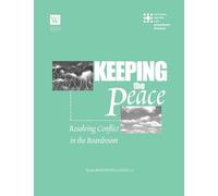 Marion Peters Angelica Keeping the Peace (Tascabile)