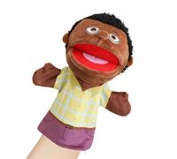 Marioneta Familiar Preescolar, Títeres De Mano Familiares Para Niños Marionetas De Mano Familiares | Marioneta Del Hogar Escolar Interactiva De Juego De Simulación De Hogar Escolar Con Móvil