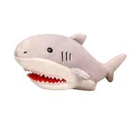 Marionetta a forma di squalo da 30 cm, simpatico peluche con | Marionetta a mano a forma di animale dell'oceano, morbido peluche interattivo per raccontare storie e giochi di ruolo