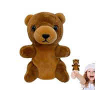 Marionetta a mano con animale, 9 cm, orso , scoiattolo, per bambini, gioco di ruolo, educazione precoce, narrazione, asilo, regalo di compleanno