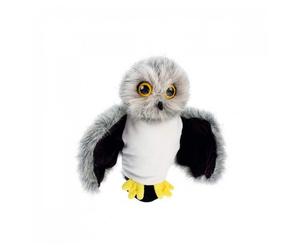 Marionetta a mano di gufo in peluche - Ideale per storie e spettacoli - Nouvo