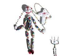 Marionetta Fatta A Mano, Marionetta In Argilla Scolpita A Mano, Bambola D'arte Retrò, Divertenti Marionette Da Tirare Con La Corda, For Un Arredamento Unico For La Casa E Un Regalo Creativo.(1pc)