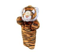 Marionetta in peluche, guanto giocattolo interattivo per animali, bambola da gioco educativa, design a maniche lunghe, in materiale morbido e sicuro, per bambini, attività di narrazione