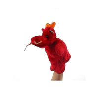 Marionetta morbida a forma di animale (Drago) per bambini, gioco di ruolo, giocattolo educativo interattivo