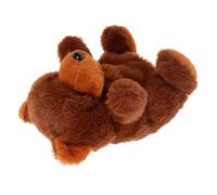Marionetta Orso in Peluche Marrone, Gioco Interattivo per Ragazzo Ragazza | Pupazzo per Gioco Individuale e Genitori e Figli, Stimola Comunicazione e Fantasia