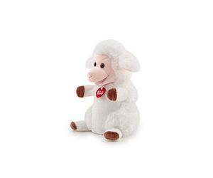 Marionetta Pecora Trudi | Burattini e Marionette peluche per teatrino Trudi. Gioco per bambini. Racconta e crea storie. Peluche decorativo. | 17x27x17cm taglia S | Puppets | modello 29838