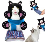 Marionetta per Lottare con i Gatti, Puppet Wrestler del Gatto, Marionetta Lottatore per Interattivi Gatti, Divertente Giocattolo per Lottare con i Gatti, per Gatti e Amanti dei gatti