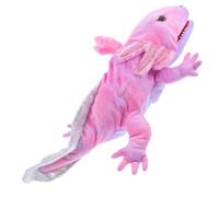 Marionette A Forma Di Animale - Simpatiche Marionette Di Peluche Axolotl Con Bocca Mobile Giocattolo Di Ruolo Per Piccoli Che Raccontano Storie Ai 4 Agli 8 Anni
