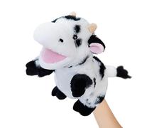 Marionette a mano con animali | Simpatico peluche interattivo con bocca aperta - Bambole di animali per bambini - Per bambini, ragazze, famiglia, giochi di ruolo, giocattolo educativo di compleanno