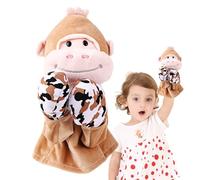 Marionette a mano, marionette con animali domestici, pugilato Kung Fu con suoni e azione - Toy peluche peluche bambola educativa gioco narrazione per bambini