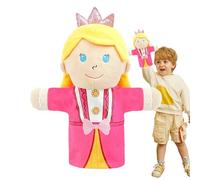 Marionette a mano per bambini | Giocattolo educativo interattivo per casa, scuola, famiglia, gioco di ruolo