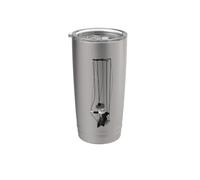 Marionette Burattinaio Burattinaio Bicchiere termico in acciaio inox doppia parete