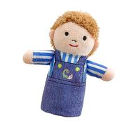 Marionette da della famiglia,Puppet da per bambini - Pupetti di cartoni animati per bambini piccoli Burattini a mano per le dita,Giocattoli educativi di pupazzi di in peluche figure d