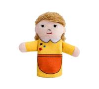 Marionette da dita dei cartoni animati, giocattolo a forma di marionetta da dita, comodo giocattolo interattivo e delicato sulla pelle, per compleanno