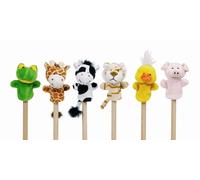 Marionette da Dita, Peluche, 6 soggetti