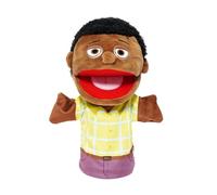 Marionette di famiglia per, Giocattoli di marionette a Mano, Giocattoli di marionette a Mano, Bambole di Peluche Giocattoli di Spettacolo di marionette di famiglia Nere, Bambole di famiglia per Giochi