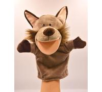 Marionette per bambini, neonato contiene lupo, tigre, leone, e bocche aperte mobili, perfette per la narrazione, insegnamento, in età prescolare e come regalo di compleanno