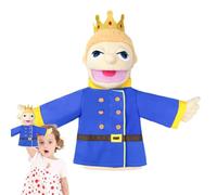 Marionette per giochi di ruolo, Marionette da principessa Giocattolo | Peluche ripiene per la educazione genitore-figlio, giochi di immaginazione, narrazione, Principe