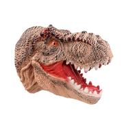 Marionnette à main dinosaure - Marionnette T Rex en caoutchouc, jouet animal, outil de jeu imaginatif | La construction en vinyle souple encourage l'apprentissage créatif rapide, le divertissement sur