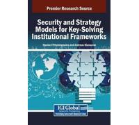 Marios Panagiot Security and Strategy Models for Key-Solving (Copertina rigida)