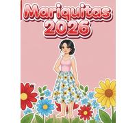 Mariquitas 2026: Libro de Muñecas Recortables con Ropa de Moda: Crea y Colecciona: +30 Atuendos Exclusivos en Estilo Caricatura Realista | Incluye Muñeca Base y Piezas Duplicadas para Doble Diversión.