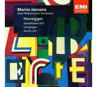 Mariss Jansons - Honegger: Symphony 2 & 3 / Liturgie / Pacific 231 By Mariss Jansons (1994-07-19)