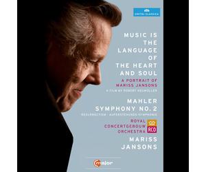 Mariss Jansons: la musica è il linguaggio del cuore e dell'anima. 2 DVD. Mari...