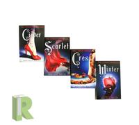 Marissa Meyer Lunar Chronicles Series Collection - Set di 4 libri - Cenere, Scarlatto, Crescione, Inverno