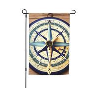 Maritime Barca A Vela Bussola Stampa Fade Resistente Giardino Bandiere Tutte Le Stagioni Bandiera Outdoor Yard Decor Per Portici