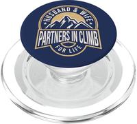 Marito E Moglie Arrampicata Partner Per La Vita Alpinista PopSockets PopGrip per MagSafe