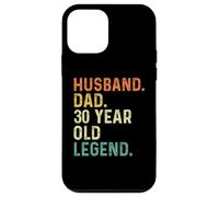 Marito papà 30 anno vecchio leggenda 30 ° compleanno retrò vintage Custodia per iPhone 12 mini