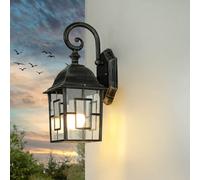 Marittima 5W LED Lampada Da Esterno Per Ingresso In Argento Lampade Da Esterno H