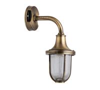 Marittima Lanterna Thisseas Robusta Ottone Vetro Inox IP64 Wandleuchte Esterno