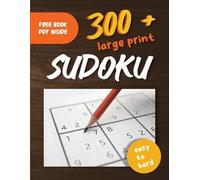 Marius Barkley 300+ Large Print Sudoku Puzzles Easy to Hard (Tascabile)