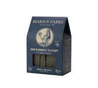 Marius Fabre Olive Soap Marsiglia Soap in fette - 1 kg in scatola retrò Unscented