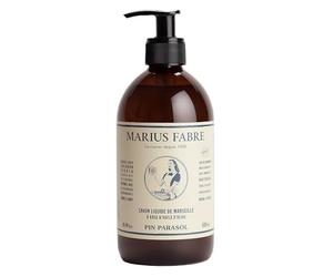 Marius Fabre Savon de Marseille Liquid Soap 500ml - Natural Pine Fragrance