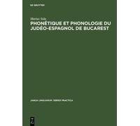 Marius Sala Phonétique et phonologie du judéo-espagnol de Buc (Copertina rigida)