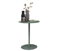 MARIYCH Tavolo da bar rotondo da bistrot, tavoli da cocktail alti in metallo per cucina, sala da pranzo, soggiorno, lato divano, balcone, giardino, esterno (40x40x50 cm)