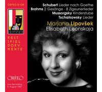 Marjana Lipovsek (mezzo soprano) Elisabeth Leonskaya (piano Liederabend (Li (CD)