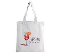 Marjoramy Aperol Spritz Borsa,Bin Auf Aperol Spritztour Borsa Personalizzata,Aperol Spritz Regalo, Aperol Spritz Party Borsa a Tracolla,Per Gli Amanti Dei Cocktail